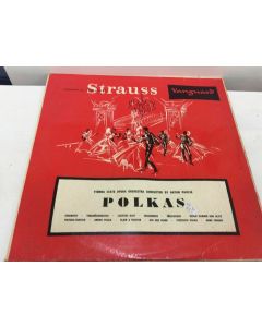 STRAUSS - Polkas - Vienna State Opera Orchestrated by Anton Paulik Vanguard LP