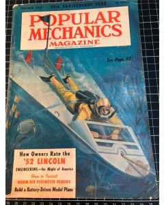 Vintage Popular Mechanics Magazine October 1952