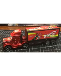 Vintage Coca-Col Soda Delivery Truck Red Die-Cast