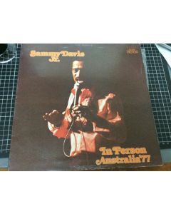 Sammy Davis Jr - In Person Australia 1977 Vinyl record LP