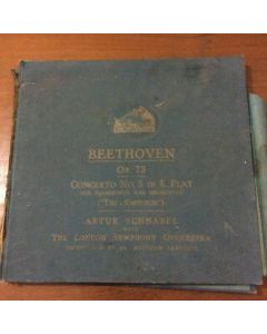 Beethoven, Schnabel Op. 73 Pianoforte Concerto No. 5 In E Flat The Emperor Album