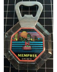 Vintage Memphis MC Arts Co Bottle Opener