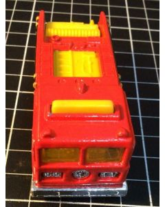 Vintage 1976 Hot Wheels Metro 122 Fire Truck Diecast Made in Malaysia