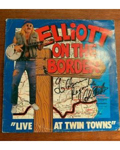 SIGNED COL ELLIOT ON THE BORDER - Live At Twin Towns LP Vinyl