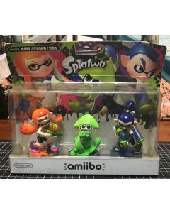 2015 Nintendo Splatoon Amiibo Girl/Squid/Boy Action Figure New