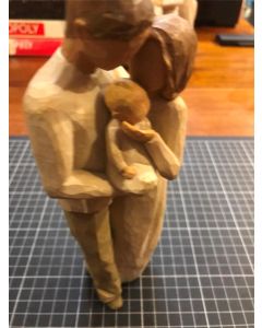 Willow Tree Figurine - Mother,. Father and Child