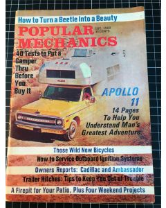 Vintage Popular Mechanics Magazine September 1969