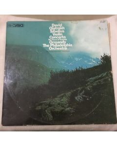 David Oistrakh Sibelius Violin Concerto Ormandy The Philadelphia Orchestra LP