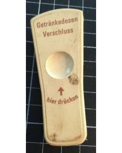 Vintage Getränkedosen Verschluss Bottle Opener Made in W. Germany