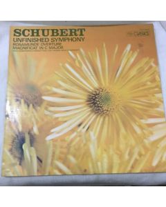 Schubert Unfinished Symphony Rosamunde Overture Magnificat In C Major Vinyl LP