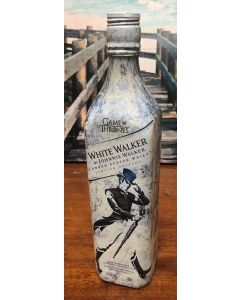2018 White Walker by Johnny Walker Game of Thrones Limited Edition Empty Bottle