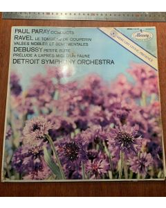 Paul Paray Conducts Ravel/Debussy,Detroit Symphony Orchestra/Vales Nobles LP 