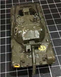 Vintage Zylmex T411 Leopard Tank Diecast Made in Hongkong