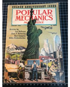 Vintage Popular Mechanics Magazine January 1952