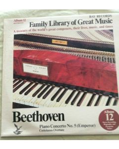 RARE Family Library Of Great Music Album 12 Beethoven 1966 Vinyl Record LP